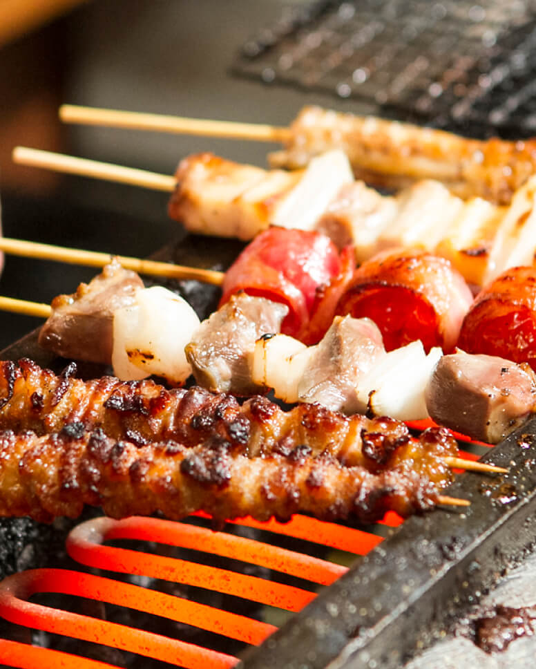 焼き鳥の写真