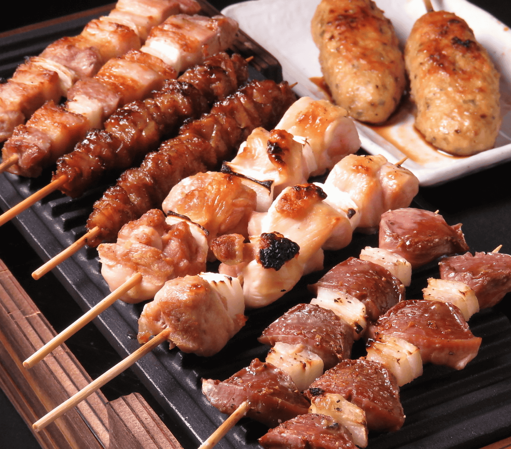 焼き鳥の写真